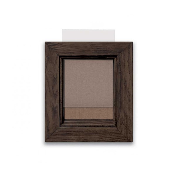 Outdoor Enclosed Combo Board, 48"x36", Bronze Frame/Burgundy & Cloud